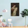 Maternal Admiration by William Adolphe Bouguereau Prints Poster Wall Art Artworks Canvas Poster Room Aesthetic Wall Art Prints Home Modern Decor Gifts Framed-unframed 24x36inch(60x90cm) view 4