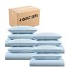 Arkwright King Quilt Set - Case of 4 - Soft Brushed Lightweight Microfiber Bedspread Coverlet Bedding Sets for All Seasons (1 Quilt, 2 Pillowcases Shams), 104x90 in, Light Blue view 1