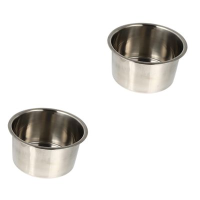 EXCEART 2pcs Melting Pot - Wax Melting Container for Soap Candle Making Portable Design Handle for Safe Use Craft Shops Home