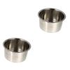 EXCEART 2pcs Melting Pot - Wax Melting Container for Soap Candle Making Portable Design Handle for Safe Use Craft Shops Home view 1