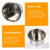 EXCEART 2pcs Melting Pot - Wax Melting Container for Soap Candle Making Portable Design Handle for Safe Use Craft Shops Home view 2