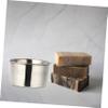 EXCEART 2pcs Melting Pot - Wax Melting Container for Soap Candle Making Portable Design Handle for Safe Use Craft Shops Home view 4