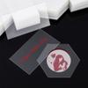 DICOSMETIC 120Pcs Acrylic Place Cards Clear Acrylic Blank Clear Rectangle and Hexagon Table Seating Cards Tiles Name Cards Table Markers for Wedding Party Sign Decoration view 1
