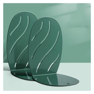 TiStm Book Ends Bookends Stainless Steel Book Ends Bookshelf Heavy Books Bookend Student Desktop Book Storage Rack Anti-Moving Book Ends Book Stoppers Bookends for Shelves