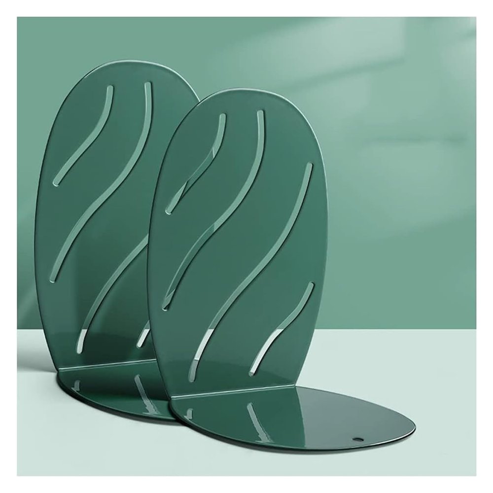 TiStm Book Ends Bookends Stainless Steel Book Ends Bookshelf Heavy Books Bookend Student Desktop Book Storage Rack Anti-Moving Book Ends Book Stoppers Bookends for Shelves