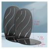 TiStm Book Ends Bookends Stainless Steel Book Ends Bookshelf Heavy Books Bookend Student Desktop Book Storage Rack Anti-Moving Book Ends Book Stoppers Bookends for Shelves view 2