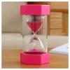 UNbit Sandglass Timer,Hourglass Sand Timers, Hourglass Kids Hourglass Timer 15/20/30/60 Minute Kitchen Timer Management for Children,Classroom,Game,Home Office,Home Schooling (Color : Pink, Size : 15 view 1