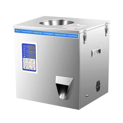 ZCBYBT Particle Filling Machine Stainless Steel Powder Filling Machine Automatic Powder Particle Dispenser, for Flour Beans,50g