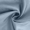 Tableclothsfactory Dusty Blue Crinkle Crushed Taffeta Banquet Chair Cover, Reusable Wedding Chair Cover view 3