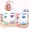UNbit Sandglass Timer,Hourglass Sand Timers, Sand Timer Plastic Sandglass Timer Colorful Hourglass Timer Sand Clock Timer 1/3/5/10/15/30/45 Minutes Hourglass (Color : Purple) view 2