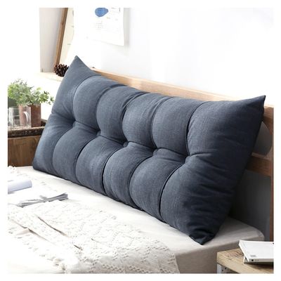 Rectangular Headboard Pillow Bolster Pillow for Bed Back Rest Pillow for Sitting in Bed Daybed Pillows Back Support Pillow for Bed Reading Pillow (Color : #8, Size : 60x60+20cm)
