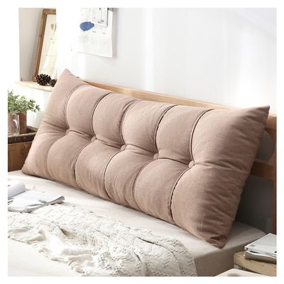 Rectangular Headboard Pillow Bolster Pillow for Bed Back Rest Pillow for Sitting in Bed Daybed Pillows Back Support Pillow for Bed Reading Pillow (Color : #4, Size : 180x60+20cm)