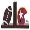 TiStm Book Ends Children's Model Room Home Painted Bookends Kids Decorations Boy Learning Book Folder Train Book File Book Soft Decoration Bookends Bookends for Shelves view 1