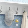 Entryway Coat Rack with Shoe Bench,Coat Tree with 2-Tier Shoe Rack, Freestanding Hall Tree with 7 Hanger Hooks, Mudroom Storage Organization Furniture, 100x32x176cm view 4