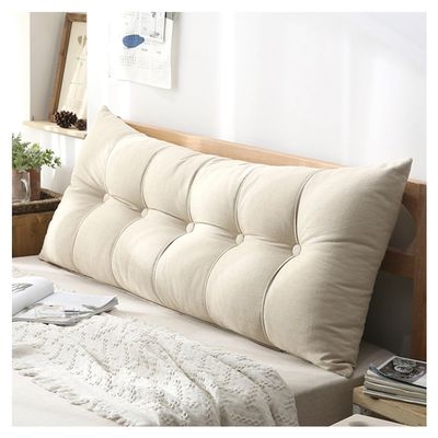 Rectangular Headboard Pillow Bolster Pillow for Bed Back Rest Pillow for Sitting in Bed Daybed Pillows Back Support Pillow for Bed Reading Pillow (Color : #1, Size : 180x60+20cm)