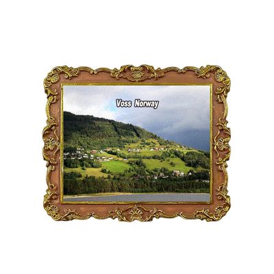 Voss Norway Refrigerator Magnet 3D Travel Souvenir Fridge Decoration Magnetic Sticker Craft Collection