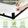 Seiugaga King Box Spring 4 Inch - Heavy Duty Box Spring Mattress Foundation Metal Bed Base with Fabric Cover, Noise Free Easy Assembly Non Slip 3000lbs Max view 4