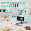 Commercial Dumpling Skin Machine, 110V 140W Automatic Electric Dumpling Wrapper Maker W/ 8 cm 3.15 inch Round Mold Dough Processing Machine 60 Pieces/Min for Commercial Household Restaurant view 2