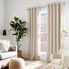 KAMANINA 1 Inch Curtain Rod for Windows 32 to 58 Inch(2.6 to 4.8 ft), Silver Telescoping Decorative Drapery Rods with Acrylic Crystal Finials for Living Room, Bedroom, Patio and Kitchen view 2