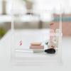 STOBAZA Earring Organizer Stand Clear Acrylic Jewelry Holder with Mini Hangers Cute Cloth-horse Shape Earrings Hanging Display Rack Dangle Ear Storage Towers for Retail Show B view 3