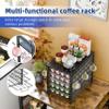 Simple Trending 5 Tier Coffee Pod Holder for K Cup, 160 Pod Pack Capacity Rack, Metal, Black view 3