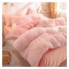 Bed, Bedding Set Luxury - Winter Warm Thicken Fleece Duvet Cover Bed Sheet and Pillowcases Quilt Cover Queen King Size view 1