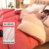 DASJD Cashmere Quilt, Super Soft Thick Winter Warm Wool Comforter, Thickened Fluffy Lamb Velvet Duvet Quilts Double-Sided Blanket for Home Bedroom,Blue,220x240cm/5kg view 3