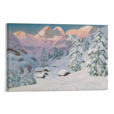 Landscape Oil Painting (86) Poster Decorative Painting Canvas Wall Art Living Room Posters Bedroom Painting 16x24inch(40x60cm)