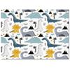 ERAYNA Cute Cartoon Dinosaur Area Rug, Cartoon Dinosaur Animal Soft Washable Carpet, Upholstery Rug with Non-Slip Backing for Kids Boys Girls Bedroom Living Room Dining Room Study 2ftx3ft view 2