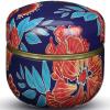 HSHTTKL Sugar Bowl Metal Tea Caddy, Mini Portable Travel Tea Canister with Airtight Lid, Storage Jar for Coffee Herb Candy Chocolate Sugar Spices New view 1
