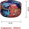 HSHTTKL Sugar Bowl Metal Tea Caddy, Mini Portable Travel Tea Canister with Airtight Lid, Storage Jar for Coffee Herb Candy Chocolate Sugar Spices New view 2