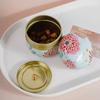 HSHTTKL Sugar Bowl Metal Tea Caddy, Mini Portable Travel Tea Canister with Airtight Lid, Storage Jar for Coffee Herb Candy Chocolate Sugar Spices New view 4