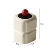 Toothpick Holders Toothpick Box Household Creative Ceramic Toothpick Holder Portable Dental Floss Box Cotton Swab Storage Box Tooth Pick Dispenser (Color : C2) view 2