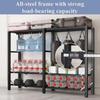 PZEOB Home Closet Simple Wardrobe Metal Steel Rack Clothes Wardrobe Folding Clothing Rack Space Saving Closet Bedroom Armoires view 4