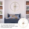 XHTLLO Wall Clock, Walnut Hands Delicate Beautiful Fashionable Large Wall Clocks, Good Visual Effects Not Fade Wall Clock Decorative, for Bedroom, Kitchen, Patio view 4