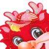balacoo 2pcs Dragon Door Stickers Chinese Year Decorations Bright Colors Patterns Easy to Install for Home Decor view 4