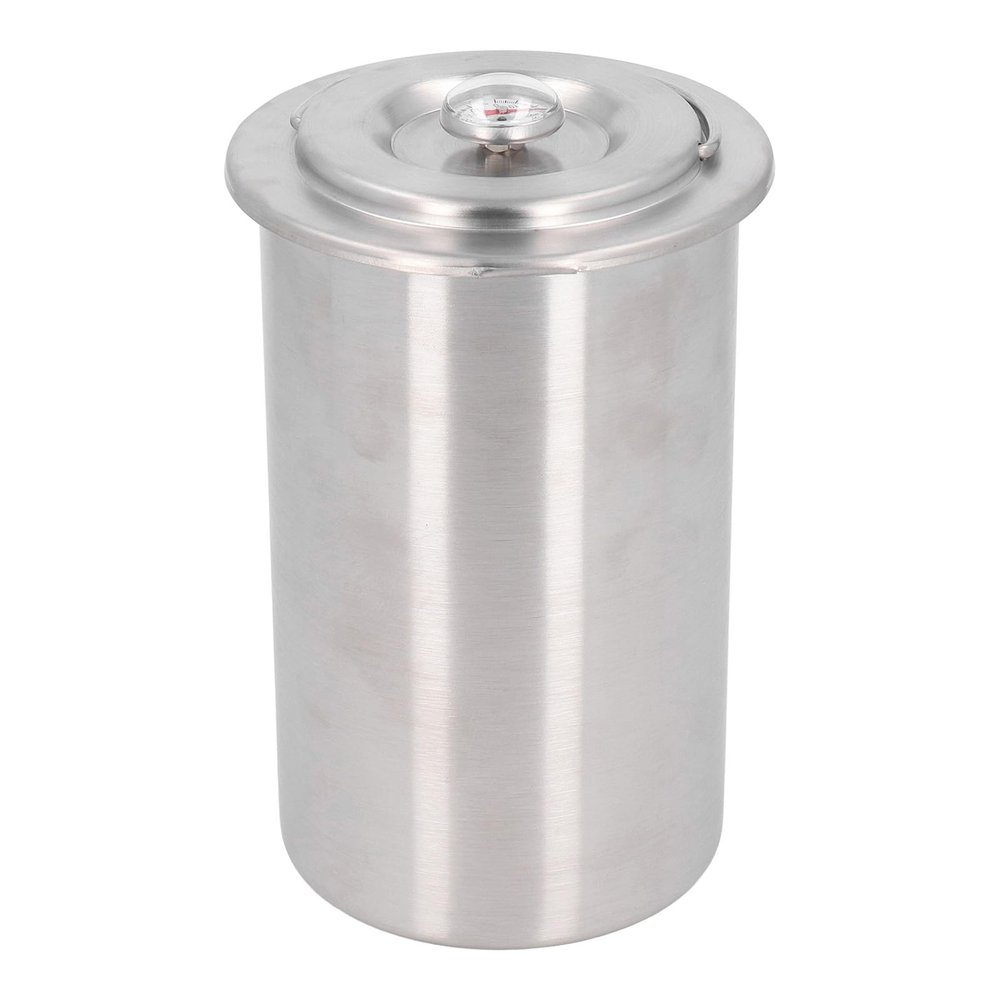 Ham Maker Meat Press Bacon Boiler Pot, Solid Stainless Steel Meat Press Cooker with Thermometer, Kitchen Bacon Meat Pressure Cookers Boiler Pot Pan Stove