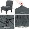 Armless Accent Slipper Chair Cover Slipcover Elastic 1 Piece Sofa Slipcover Without Arms Fabric Stretch Spandex Removable For Armless Chair Furniture Protector Covers For Living Dining Room ( Color : view 3