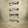2 Pack Premium Acrylic Eyewear Display Stand, Sunglasses Rack, Glasses Organizer, Sunglasses Holder, Optical Frame Stand, Ski Goggles Display up to 4 Frames with each Holder. (4 Tier) view 3