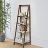 Cheungs Maison Ferme 4 Tier Foldable Shelf Display with Smooth White Accent view 1