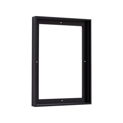 Pixy Canvas Floater Frame 4x8 for 3/4 (0.75) inch Deep Canvas Paintings/Canvas Prints/Wood Canvas Panels/Wall Art/Wall Decor/Home Decor/Artwork (Black Stripe, 4 x 8 inch, Portrait)