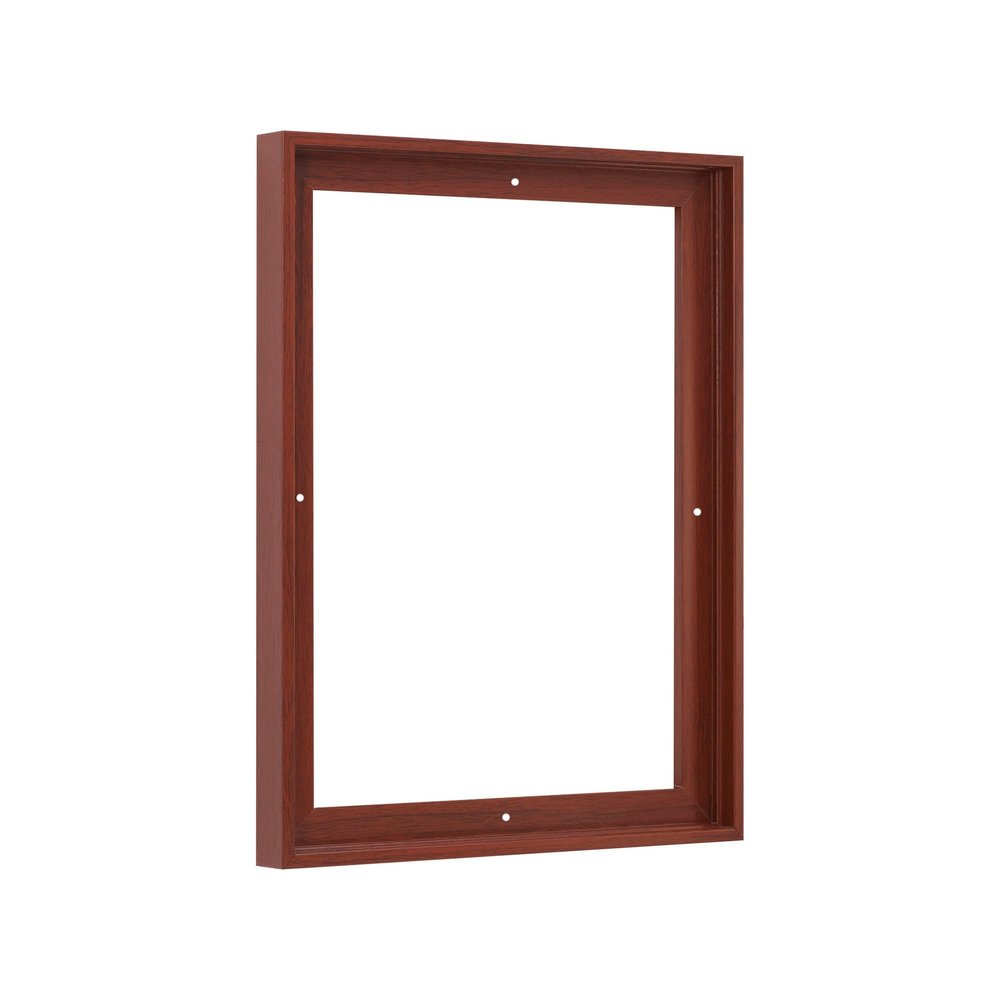 Pixy Canvas Floater Frame 7x9 for 3/4 (0.75) inch Deep Canvas Paintings/Canvas Prints/Wood Canvas Panels/Wall Art/Wall Decor/Home Decor/Artwork (Red Cherry, 7 x 9 inch, Portrait)