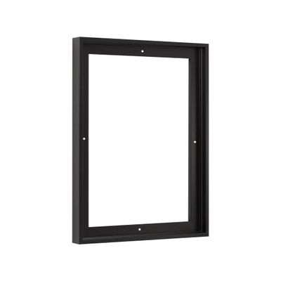 Pixy Canvas Floater Frame 7x9 for 3/4 (0.75) inch Deep Canvas Paintings/Canvas Prints/Wood Canvas Panels/Wall Art/Wall Decor/Home Decor/Artwork (Black, 7 x 9 inch, Portrait)