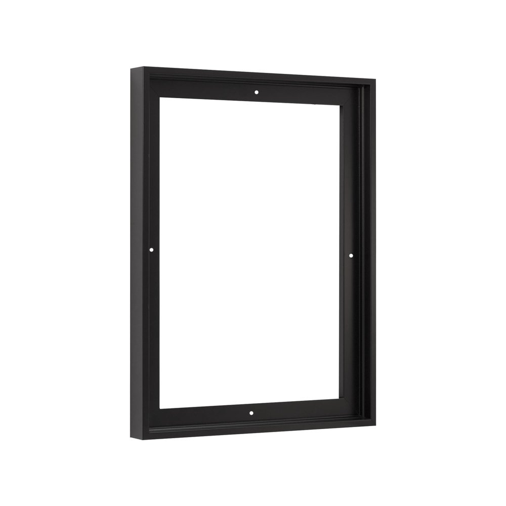 Pixy Canvas Floater Frame 7x9 for 3/4 (0.75) inch Deep Canvas Paintings/Canvas Prints/Wood Canvas Panels/Wall Art/Wall Decor/Home Decor/Artwork (Black, 7 x 9 inch, Portrait)