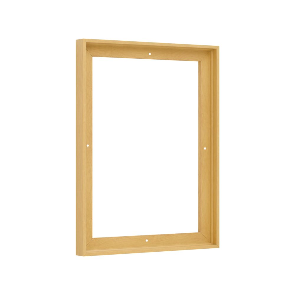Pixy Canvas Floater Frame 24x28 for 3/4 (0.75) inch Deep Canvas Paintings/Canvas Prints/Wood Canvas Panels/Wall Art/Wall Decor/Home Decor/Artwork (Light Maple, 24 x 28 inch, Portrait)