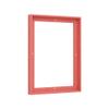 Pixy Canvas Floater Frame 5x6 for 3/4 (0.75) inch Deep Canvas Paintings/Canvas Prints/Wood Canvas Panels/Wall Art/Wall Decor/Home Decor/Artwork (Pastel Red/Pink, 5 x 6 inch, Portrait) view 1