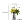 BABETT Artificial Small Bonsai Tree Chinese Creative Simulation Flower Art Decoration Desk Bookcase Porch Decoration Hotel Bonsai Decoration Living Room Fake Plant Greenery Decor view 2