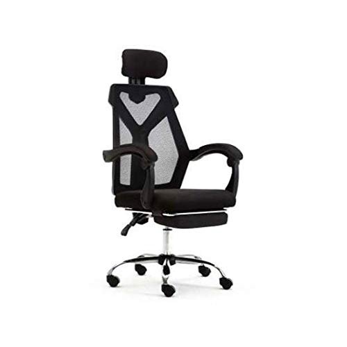 Gaming Chair, Ergonomic Adjustable Office Chair with Lumbar Support and Wheels High Back with Breathable Mesh Thick Seat Cushion