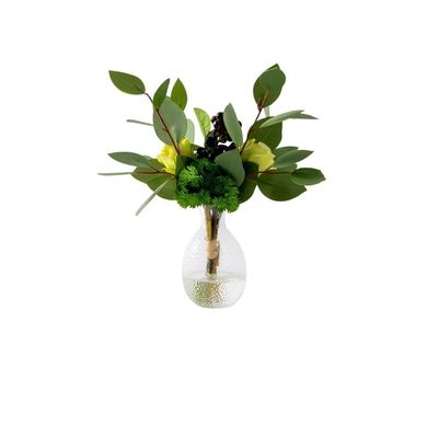 BABETT Artificial Small Bonsai Tree Simulation Flower Decoration Living Room Decoration Table Bouquet Vase Wash Table Bathroom Floral Decoration Living Room Fake Plant Greenery Decor