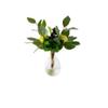 BABETT Artificial Small Bonsai Tree Simulation Flower Decoration Living Room Decoration Table Bouquet Vase Wash Table Bathroom Floral Decoration Living Room Fake Plant Greenery Decor view 1